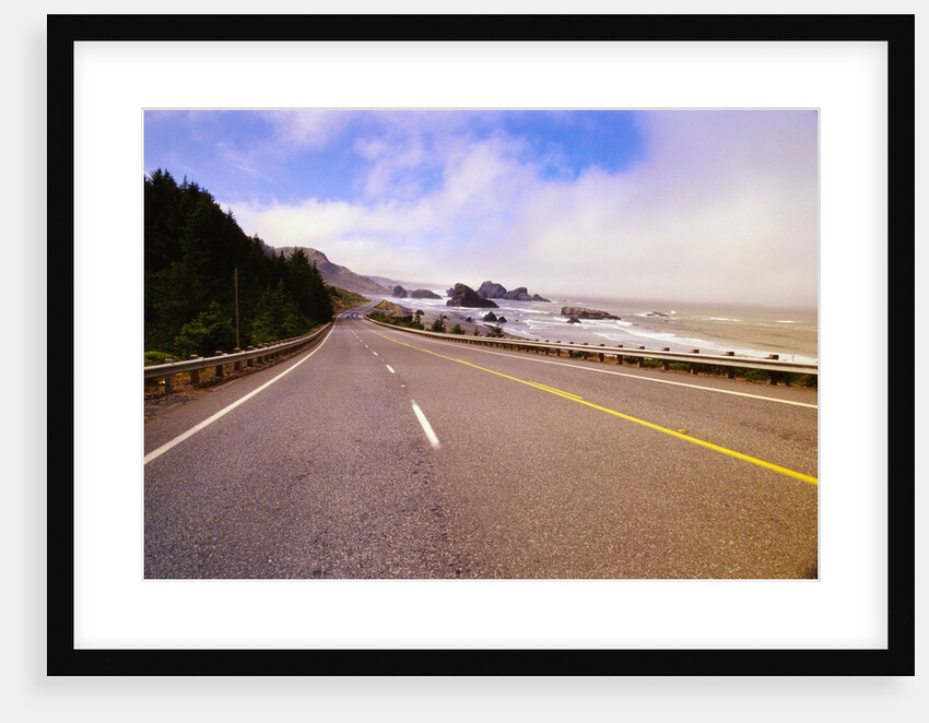 Highway 101 Along Oregon Coast by Anonymous