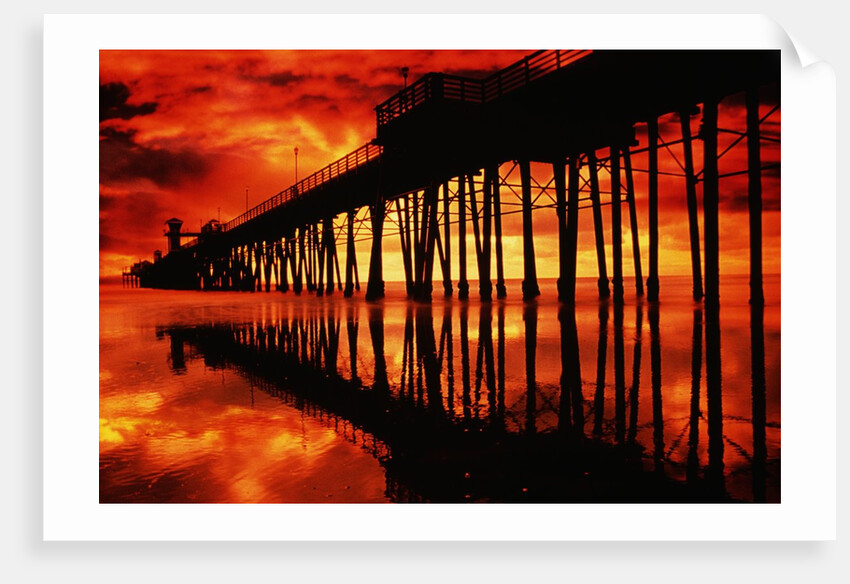 Study of Pier, Sky, and Water by Anonymous