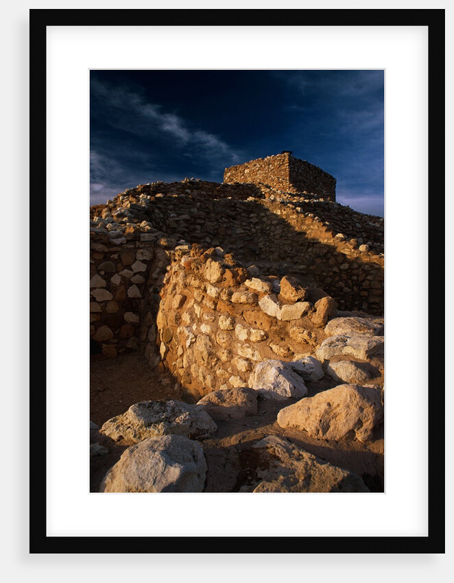 Pueblo Ruins at Tuzigoot National Monument by Anonymous
