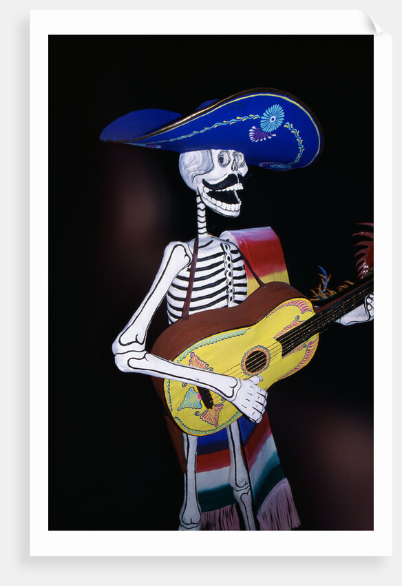Day of the Dead Papier Mache Figure by Anonymous