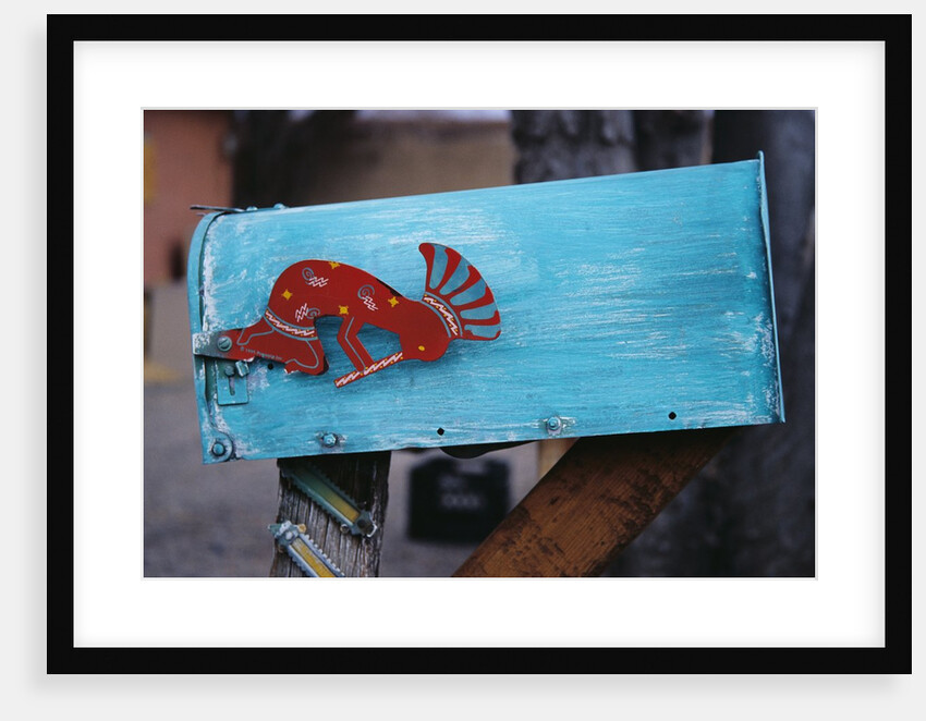 Kokopelli Mailbox Flag by Anonymous