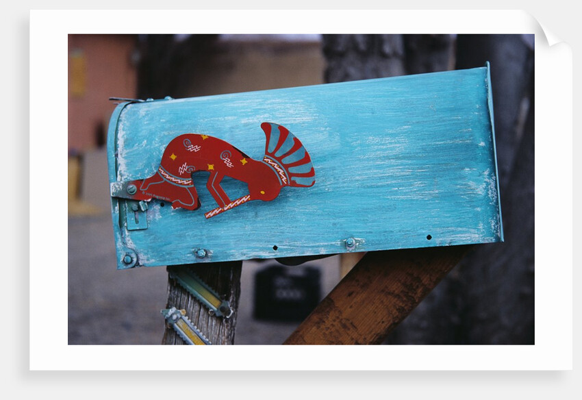 Kokopelli Mailbox Flag by Anonymous