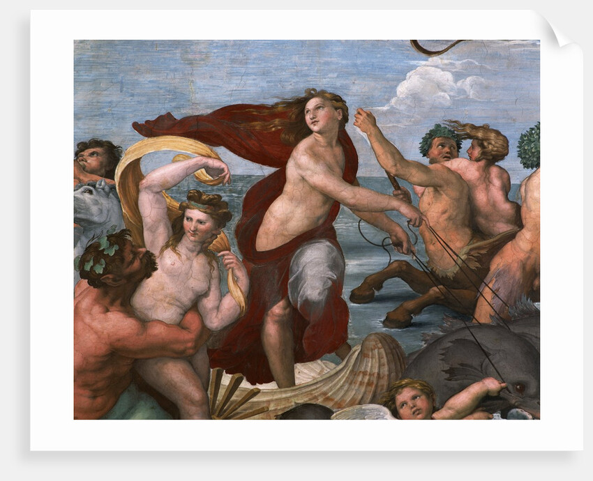 Detail of Mythological Figures from Galatea by Raphael