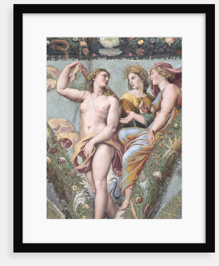 Venus With Ceres and Juno From the Loggia of Cupid and Psyche by Raphael and His Workshop