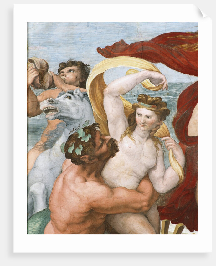 Fresco Depicting Nymphs and Centaurs by Anonymous