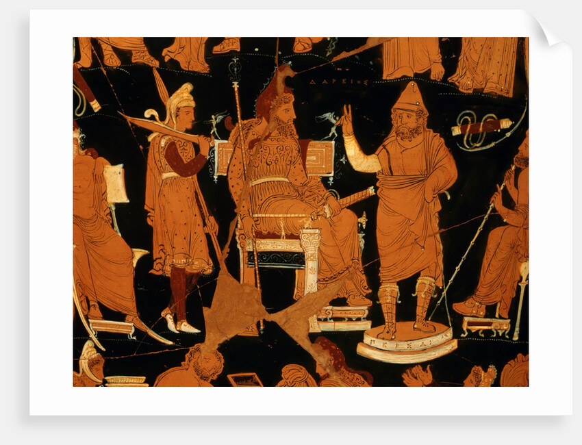 Detail of Vase of Darius by Anonymous