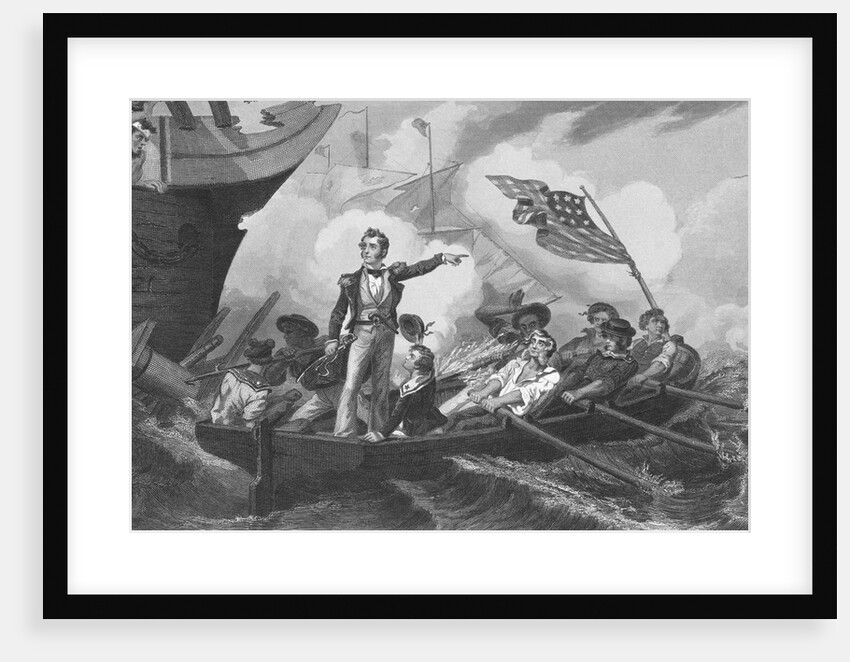 Oliver H. Perry Commanding Forces by Anonymous