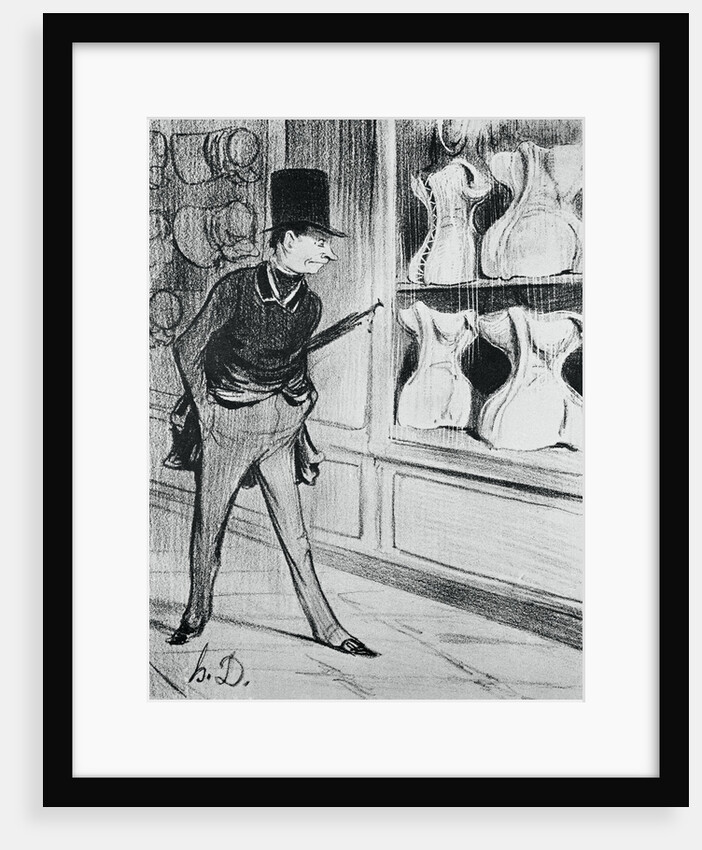 Man in Front of Store by Anonymous