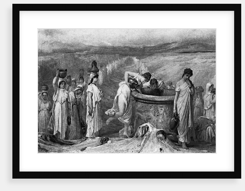 Daughters of King of Agros in Workroom to Fill Urn by Anonymous