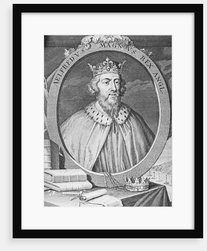 Portrait of King Alfred the Great by Anonymous