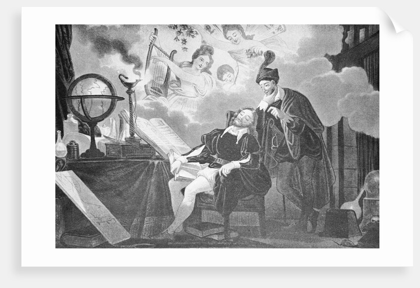 Mephistophles and Faust by Anonymous