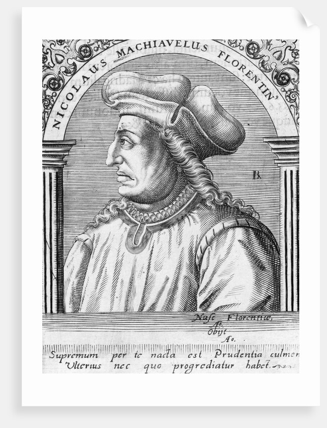 Profile Of Niccolo Machiavelli by Anonymous