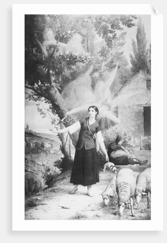 Joan of Arc Having Vision by Anonymous