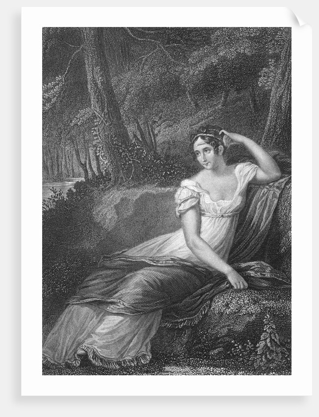 Empress Josephine of France Lounging by Anonymous