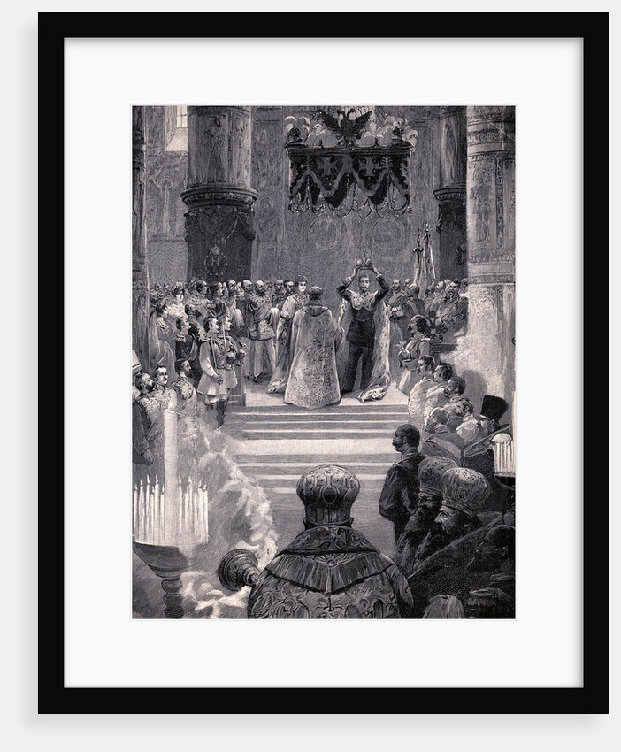 Nicholas II Crowning Himself Czar by Anonymous