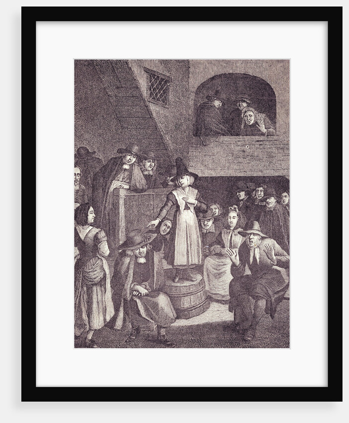 Quakers' Meeting in Seventeenth Century by Anonymous