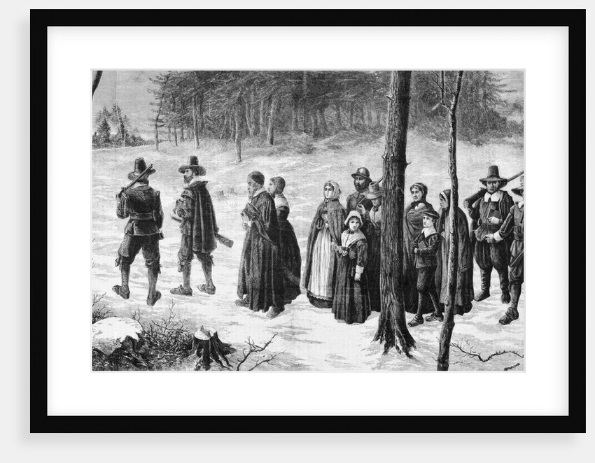 Puritans Going to Church by George H. Boughton