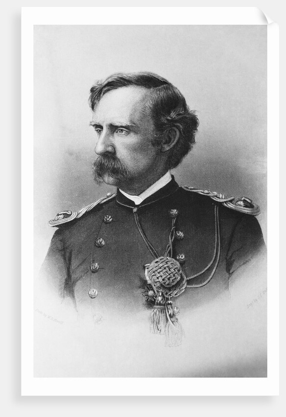 Portrait of General Custer by Anonymous
