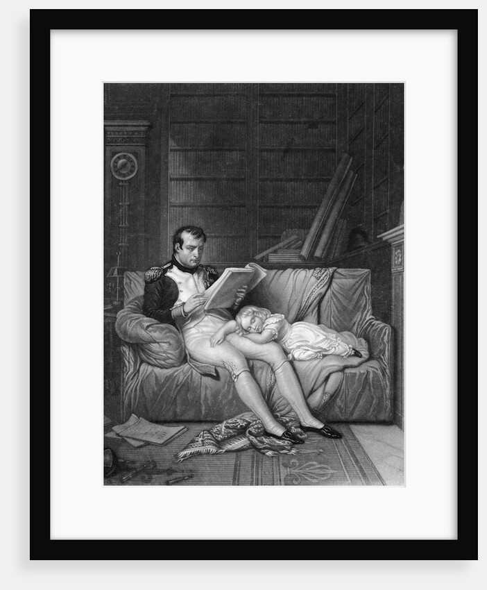 Napoleon and Son Relaxing by Anonymous