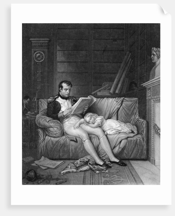 Napoleon and Son Relaxing by Anonymous