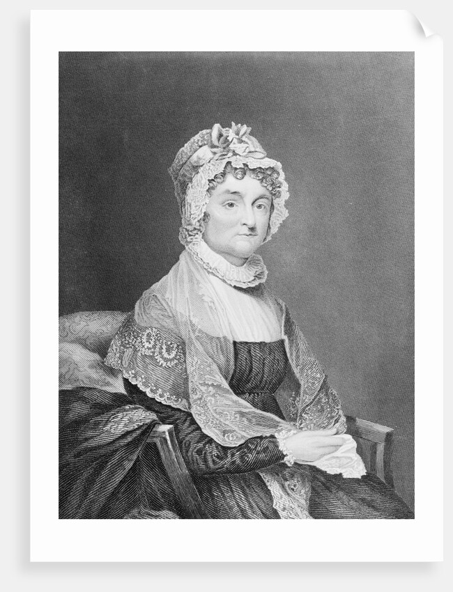 illustration of Abigail Smith Adams by Anonymous