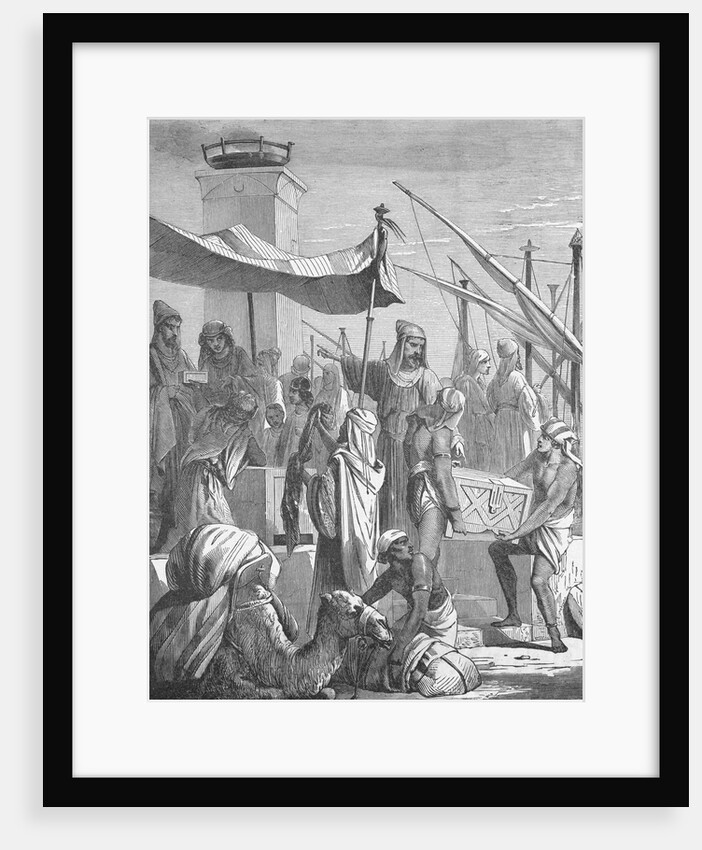 Illustration of Babylonian Merchants by Anonymous