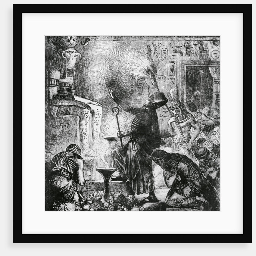 Sacrifice Being Offered to Ra by Anonymous