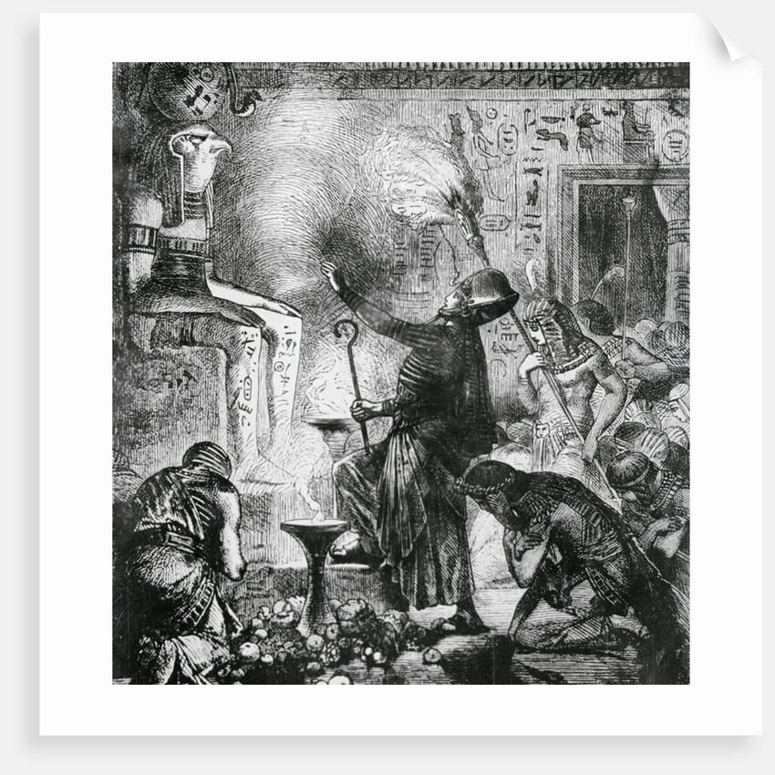 Sacrifice Being Offered to Ra by Anonymous