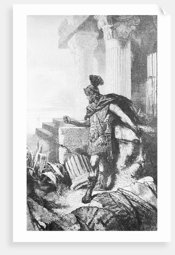 Gaius Marius Among Ruins of Carthage by Anonymous