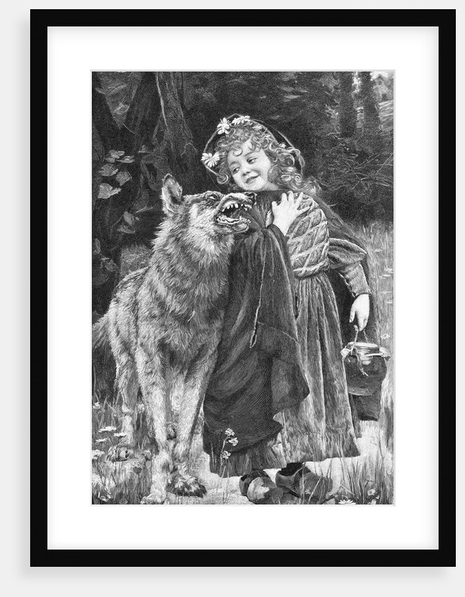 Little Red Riding Hood and Wolf by Anonymous