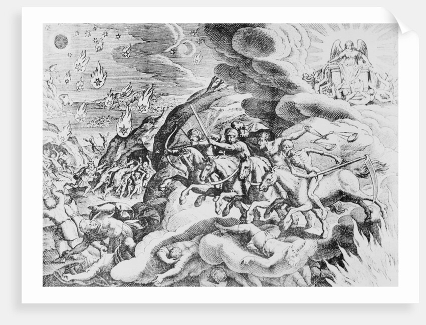 Four Horseman of the Apocalypse by Merian Matthaeus the Elder