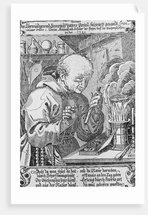 Scientist Conducting Experiment by Anonymous