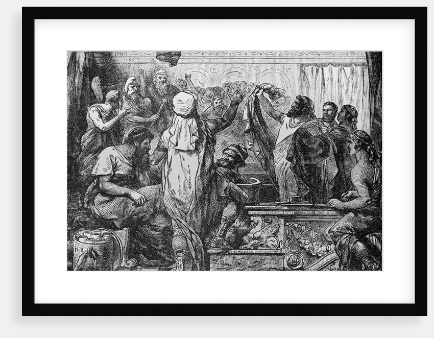Quintus Fabius Declaring War to Carthegian Senate by Anonymous