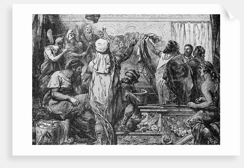 Quintus Fabius Declaring War to Carthegian Senate by Anonymous