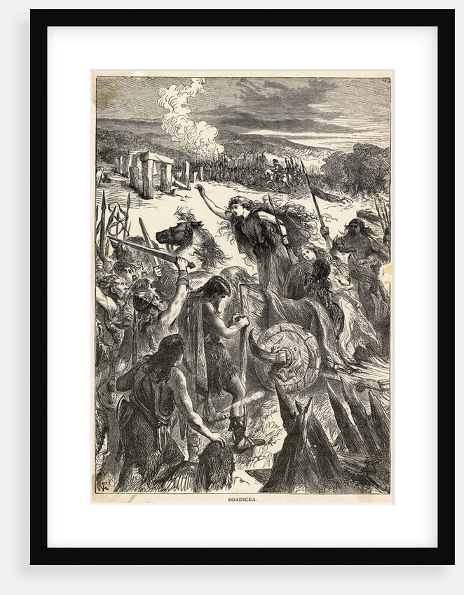 Boadicea Illustration by Anonymous