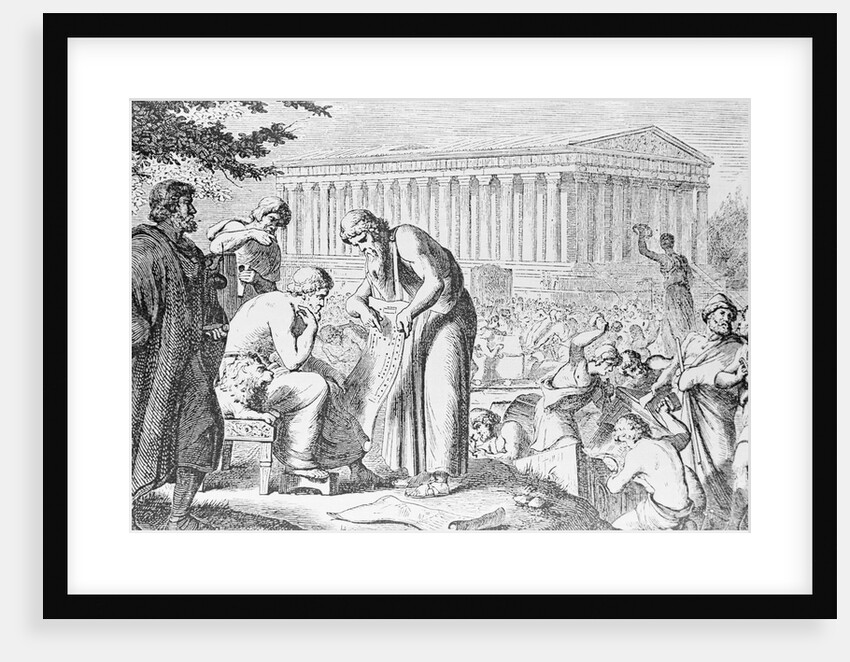 Pericles Supervising Building Activities in Athens by Anonymous
