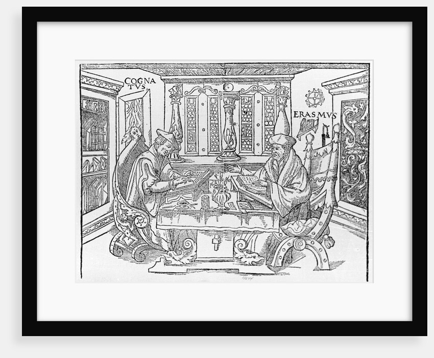 Erasmus of Rotterdam in his Study by Anonymous