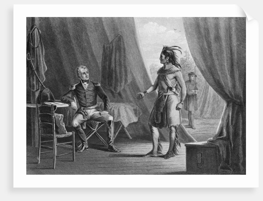 Weatherford Surrendering to Jackson by Anonymous