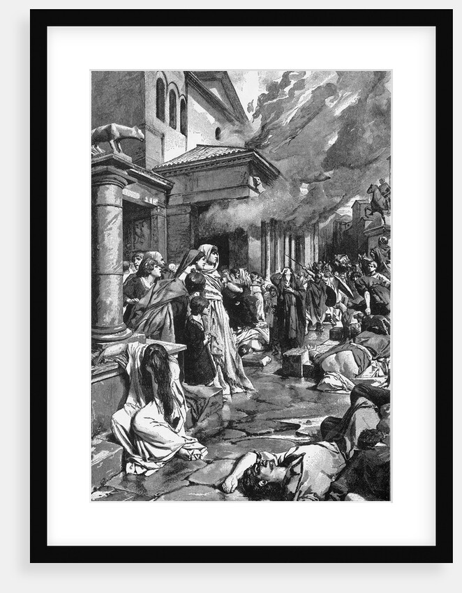 Vandals Sacking Rome by Anonymous