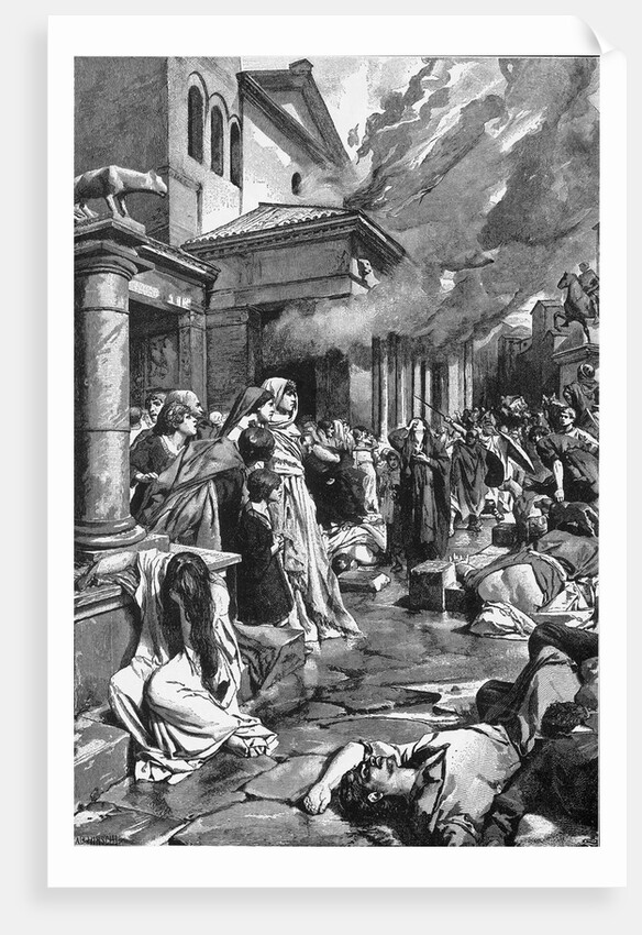 Vandals Sacking Rome by Anonymous
