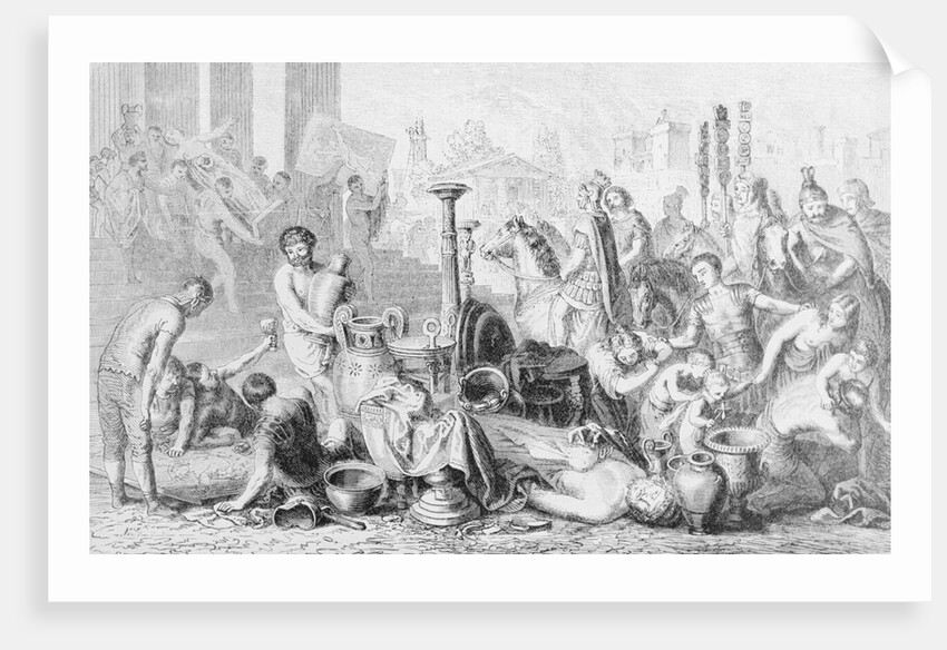 Sacking of Greek Temple by Anonymous