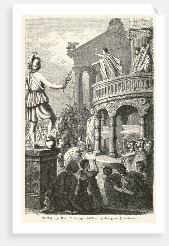 Roman Orator Cicero by Anonymous