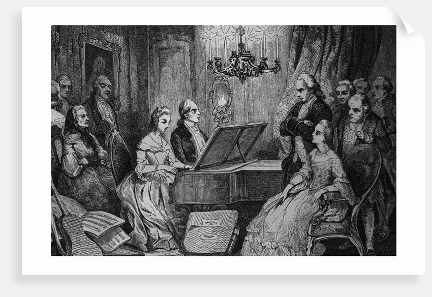Concert for Fashionable Society During 18th Century by Anonymous