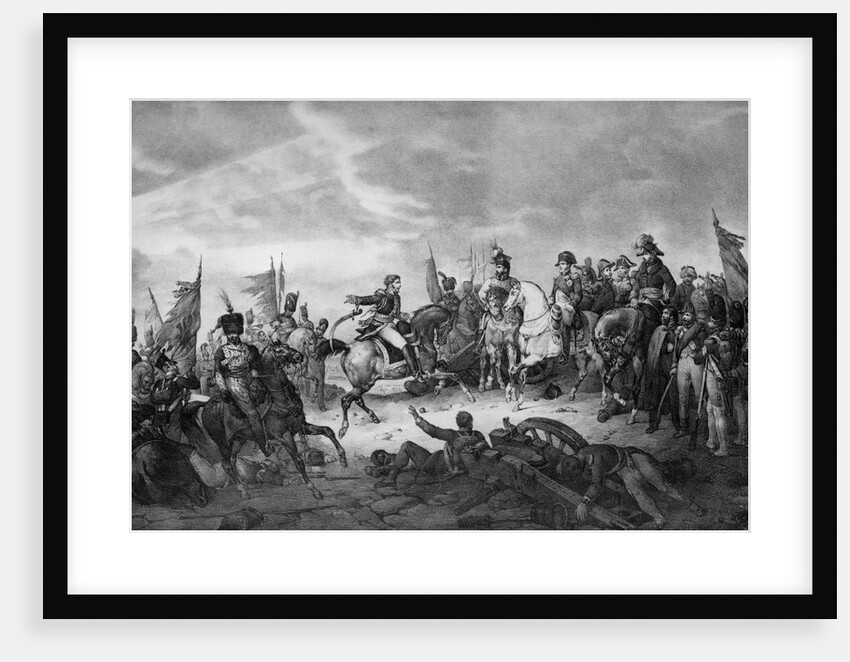 Napoleon During Battle of Austerlitz by Anonymous