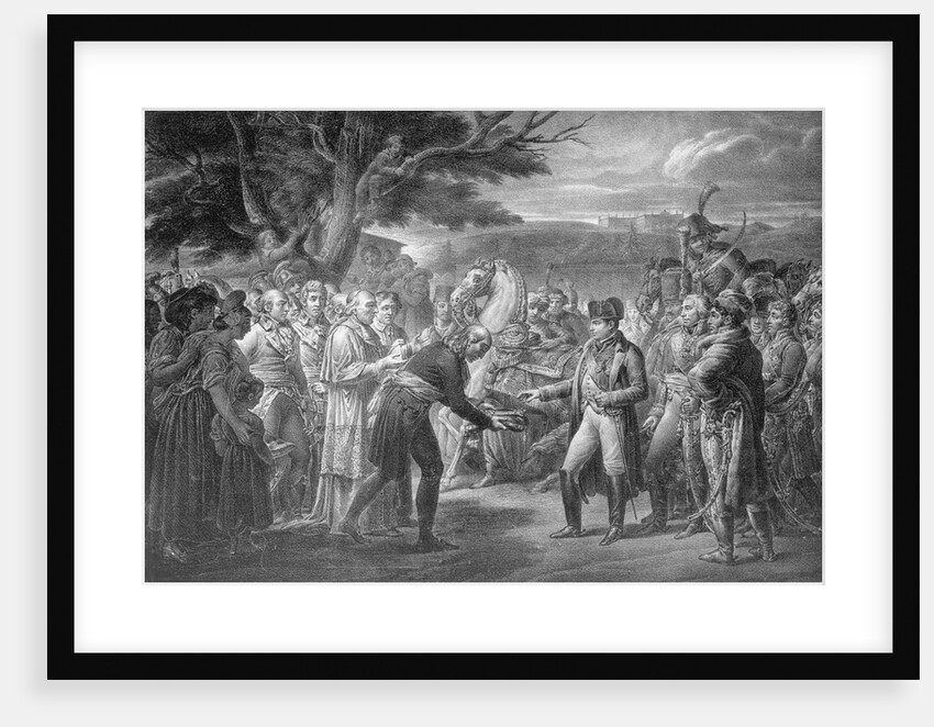 Napoleon During Surrender of Keys of Vienna by Anonymous