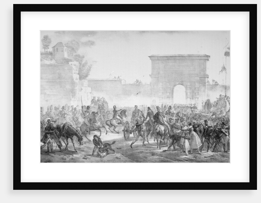 Napoleon and French Army Entering Milan by Anonymous