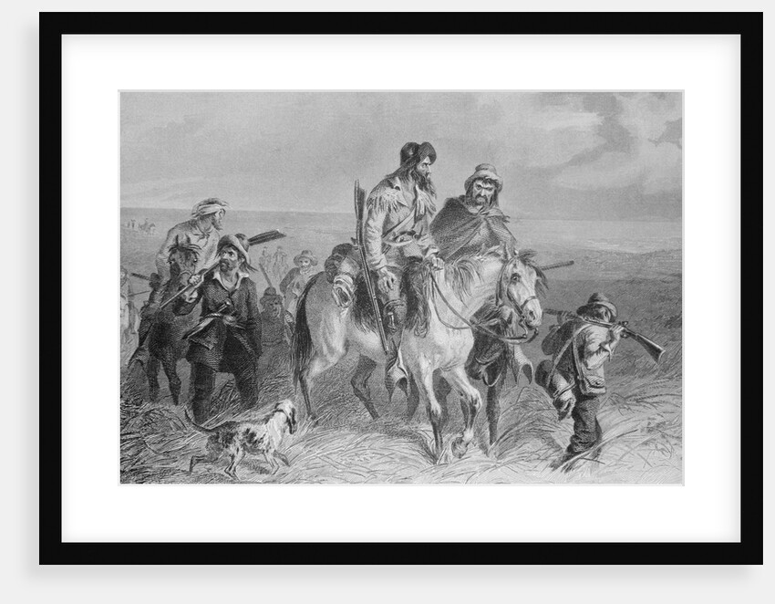 Early Americans Making Their Way to Vote by Anonymous