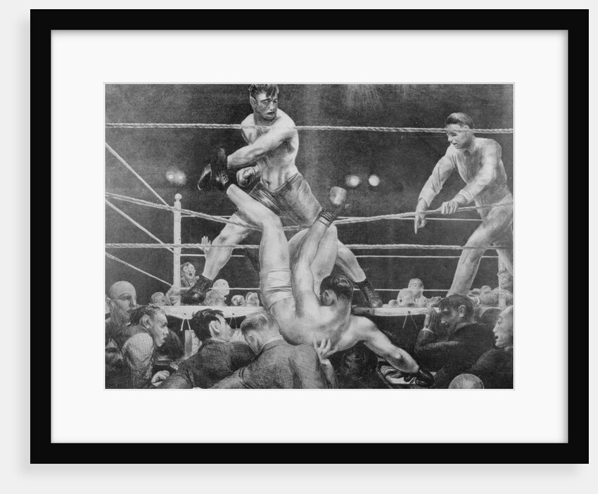Dempsey and Firpo by George Wesley Bellows