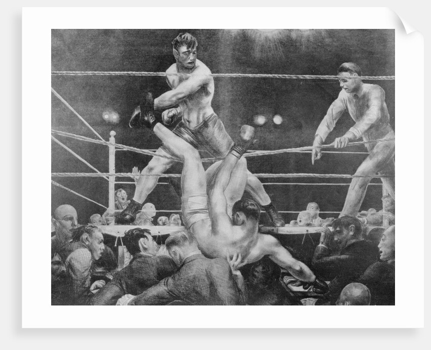 Dempsey and Firpo by George Wesley Bellows
