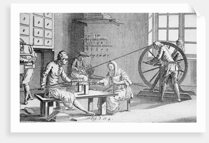 Button Making in France at Time of Louis XIV by Anonymous